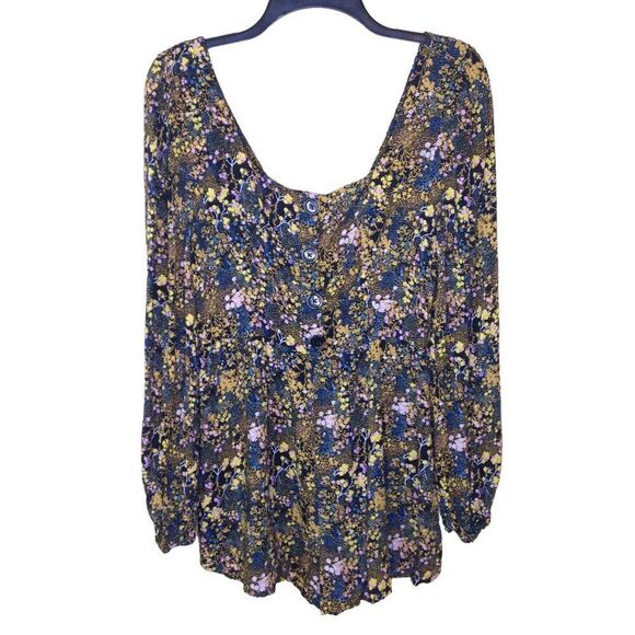 Urban Outfitters Floral Romper Boho Small - Picture 1 of 5